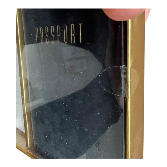 Eccolo Black & White Passport Covers Set of Two, Giftable, NWT - Picture 3 of 6